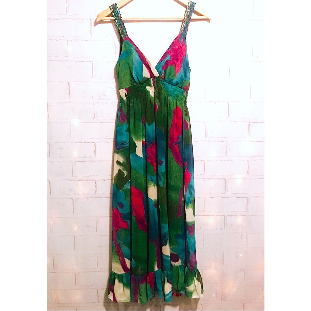 Airbrushed Maxi Dress